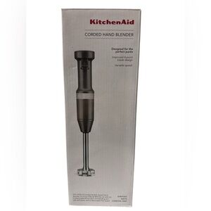 KitchenAid Hand Blender Corded New In Box